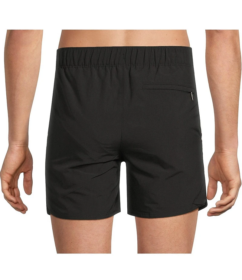 Murano Monaco 5#double; Solid Swim Trunks
