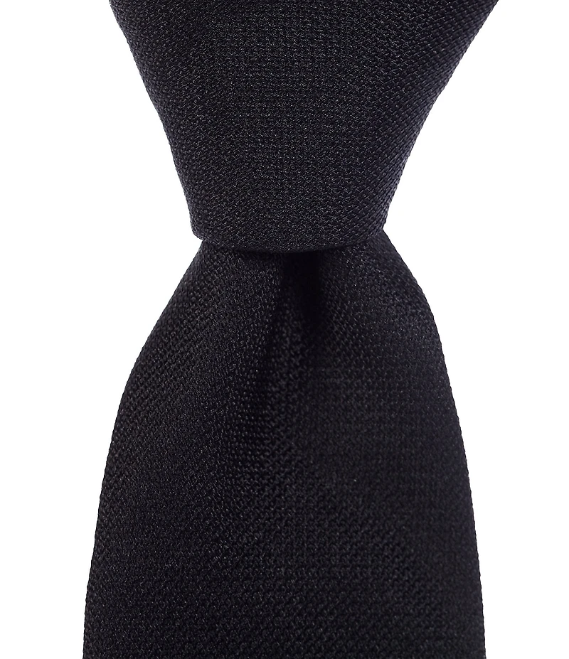 Murano Nap Flat Solid 3 1/8#double; Silk Tie