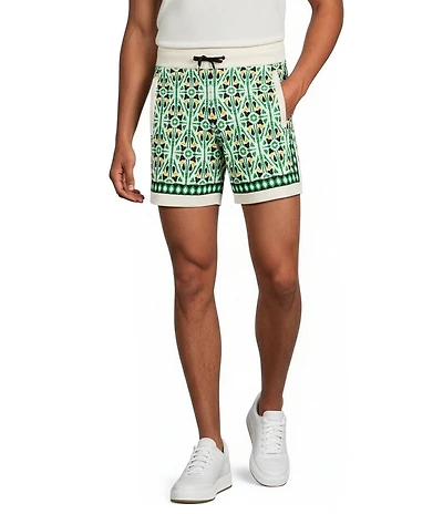 Murano Oaxaca Collection Coordinating Jacquard 5.5#double; Inseam Shorts