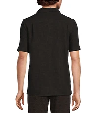 Murano Oaxaca Collection Slim Fit Embroidered Short Sleeve Woven Camp Shirt
