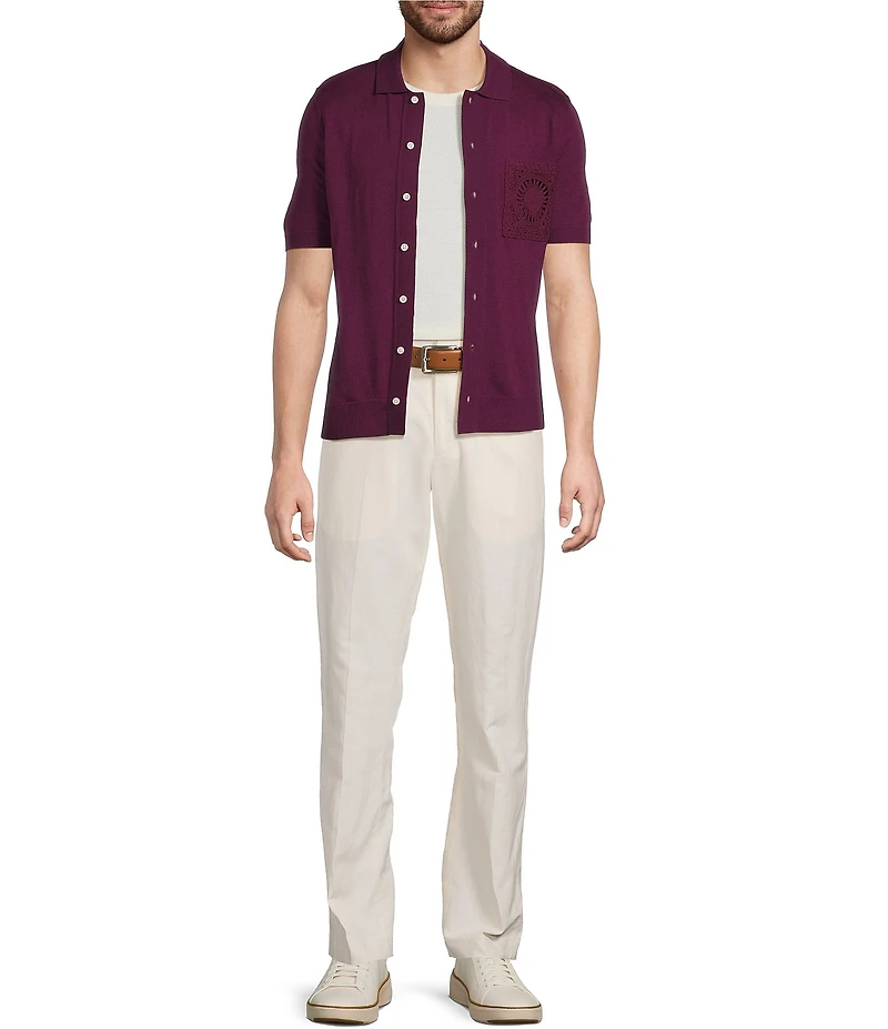 Murano Oaxaca Collection Solid Alex Slim Fit Suit Separates Dress Pants