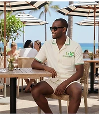 Murano Oaxaca Collection Terry Cloth 5.5#double; Inseam Shorts