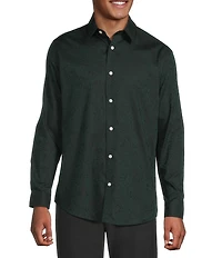 Murano Paisley Jacquard Long Sleeve Woven Shirt