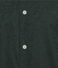 Murano Paisley Jacquard Long Sleeve Woven Shirt