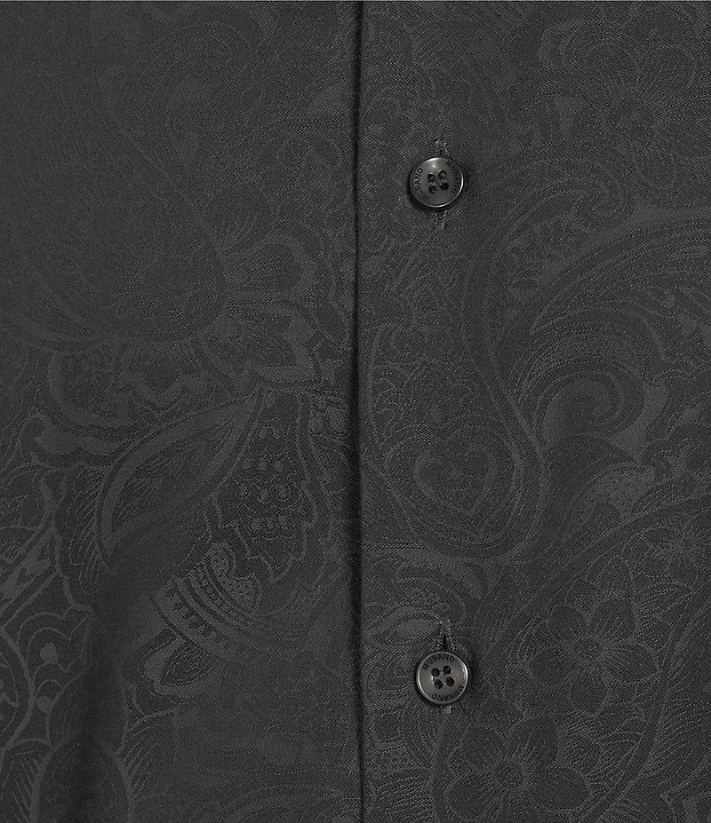 Murano Paisley Jacquard Long Sleeve Woven Shirt