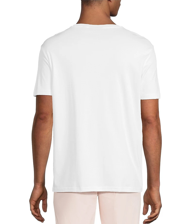 Murano Palm Springs Collection Classic Fit Screen Print Short Sleeve T-Shirt