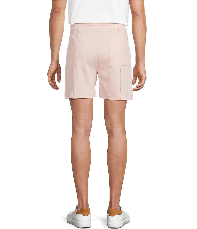 Murano Palm Springs Collection Neoprene Knit 5.5#double; Inseam Shorts