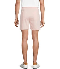 Murano Palm Springs Collection Neoprene Knit 5.5#double; Inseam Shorts