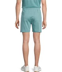 Murano Palm Springs Collection Neoprene Knit 5.5#double; Inseam Shorts