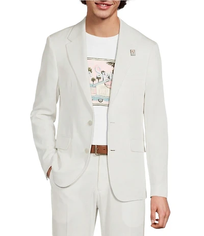 Murano Palm Springs Collection Slim Fit Contrast Stitch Suit Separates Jacket