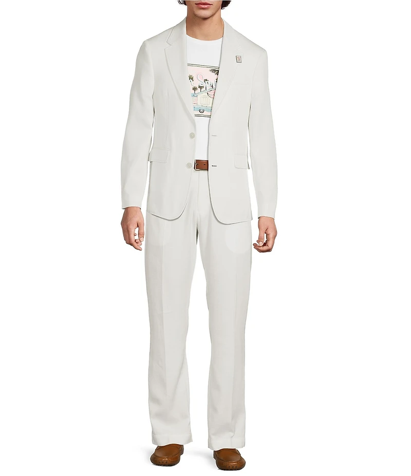 Murano Palm Springs Collection Slim Fit Contrast Stitch Suit Separates Jacket