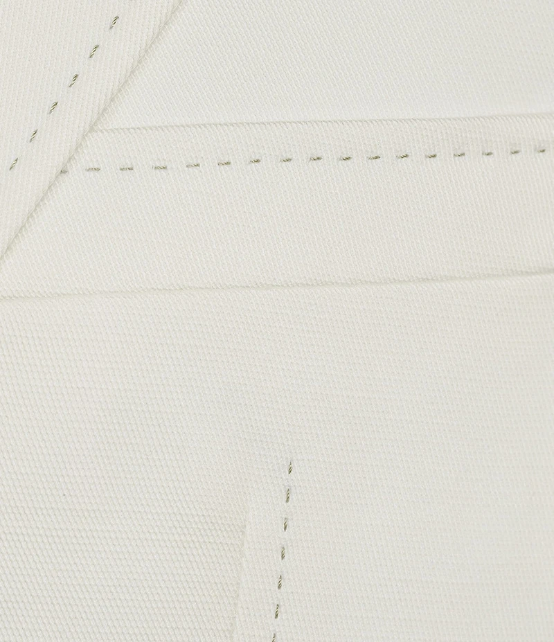 Murano Palm Springs Collection Slim Fit Contrast Stitch Suit Separates Jacket