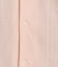 Murano Palm Springs Collection Slim Fit Embroidered Short Sleeve Coatfront Shirt