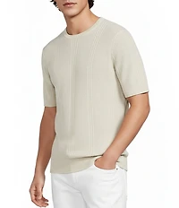 Murano Palm Springs Collection Textured Short Sleeve T-Shirt