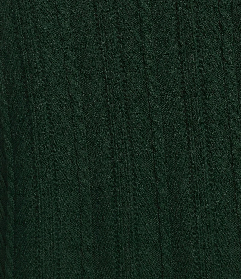 Murano Performance Textured Long Sleeve Turtleneck Sweater