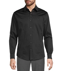 Murano Pieced Long Sleeve Woven Shirt
