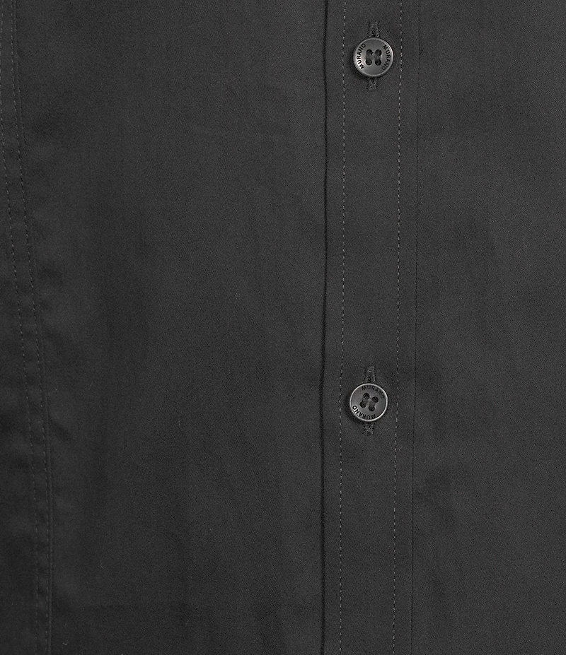 Murano Pieced Long Sleeve Woven Shirt