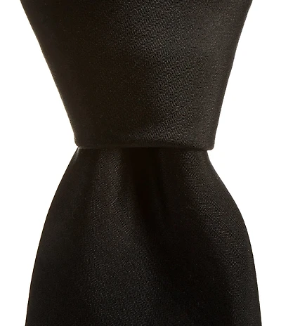 Murano Prom Solid 3#double; Narrow Silk Tie