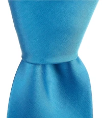 Murano Prom Solid 3#double; Narrow Silk Tie