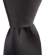 Murano Prom Solid 3#double; Narrow Silk Tie