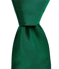 Murano Prom Solid 3#double; Narrow Silk Tie