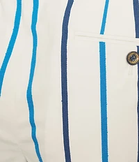 Murano Saronic Islands, Greece Collection Alex Slim Fit Chenille Stripe Suit Separates Dress Pants