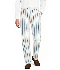 Murano Saronic Islands, Greece Collection Alex Slim Fit Chenille Stripe Suit Separates Dress Pants