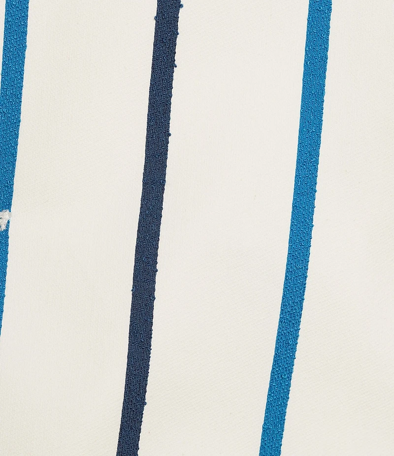 Murano Saronic Islands, Greece Collection Chenille Stripe Suit Separates Vest