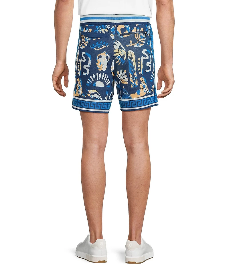Murano Saronic Islands, Greece Collection Jacquard 5.5#double; Inseam Shorts