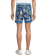 Murano Saronic Islands, Greece Collection Jacquard 5.5#double; Inseam Shorts