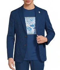 Murano Saronic Islands, Greece Collection Jacquard Slim Fit Suit Separates Jacket