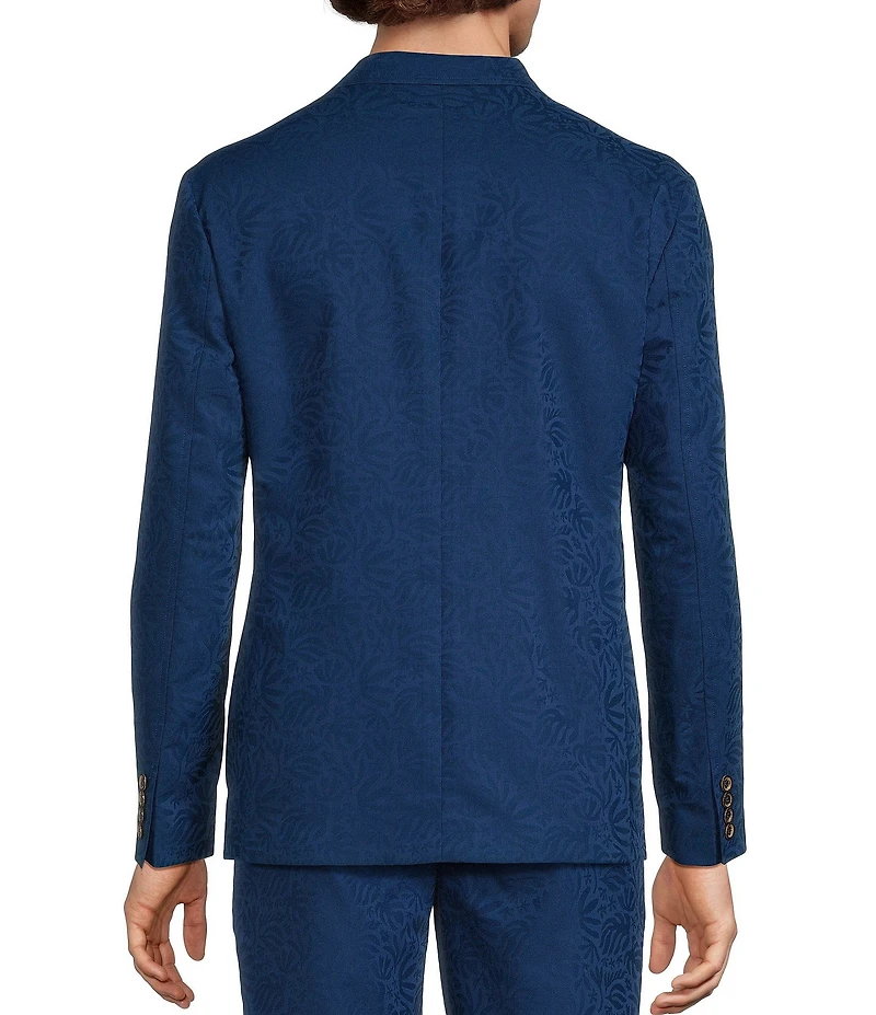 Murano Saronic Islands, Greece Collection Jacquard Slim Fit Suit Separates Jacket