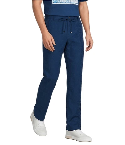 Murano Saronic Islands Greece Collection Jacquard Zac Classic Fit Drawstring Pants