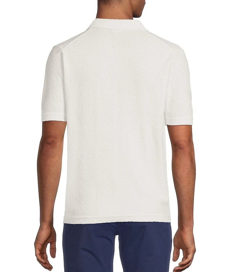 Murano Saronic Islands, Greece Collection Short Sleeve Terry Polo Shirt
