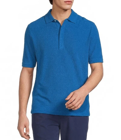 Murano Saronic Islands, Greece Collection Short Sleeve Terry Polo Shirt