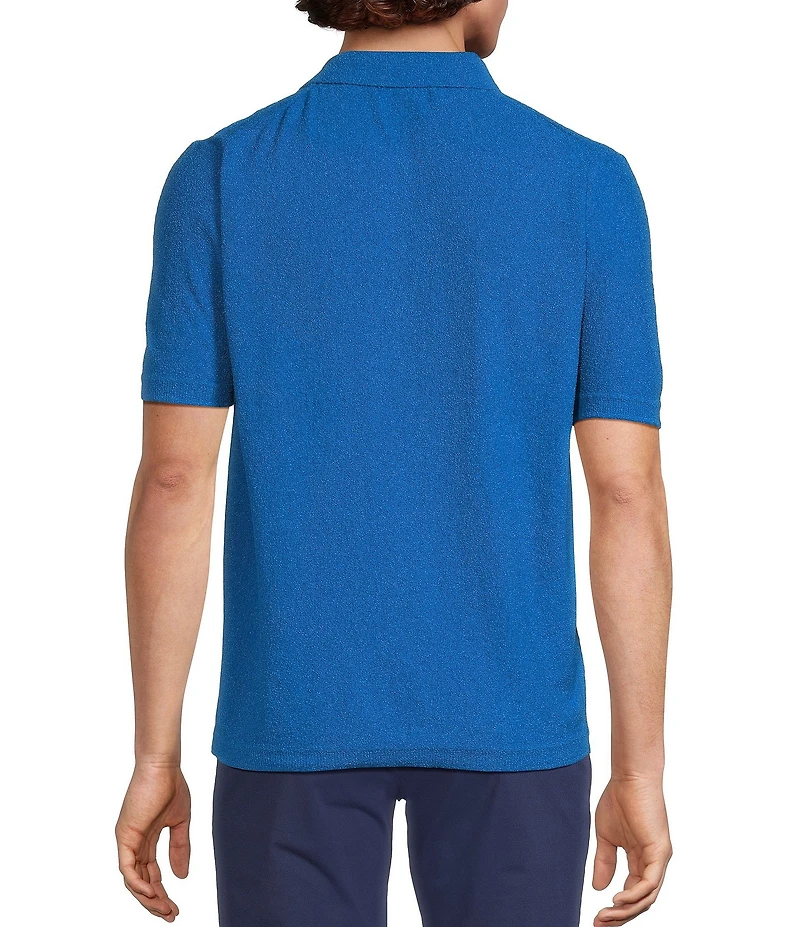 Murano Saronic Islands, Greece Collection Short Sleeve Terry Polo Shirt