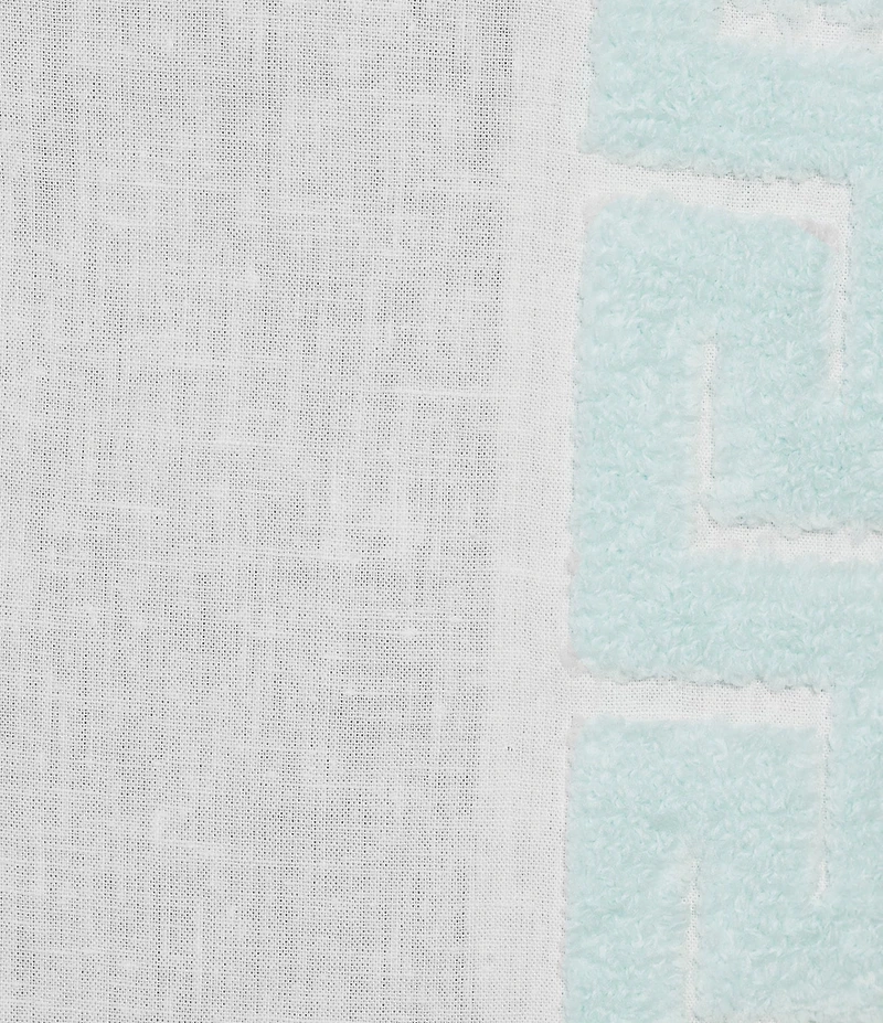 Murano Saronic Islands, Greece Collection Slim Fit Applique Short Sleeve Woven Camp Shirt