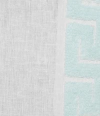 Murano Saronic Islands, Greece Collection Slim Fit Applique Short Sleeve Woven Camp Shirt