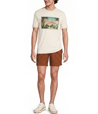 Murano Seville Collection Classic Fit Scenic Print Short Sleeve T-Shirt