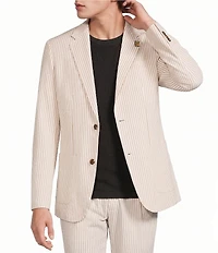 Murano Seville Collection Classic Fit Seersucker Stripe Suit Separates Jacket