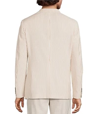 Murano Seville Collection Classic Fit Seersucker Stripe Suit Separates Jacket