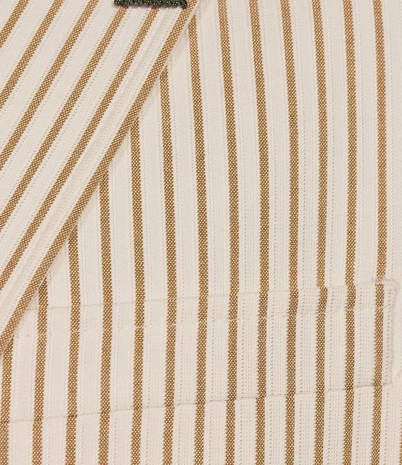 Murano Seville Collection Classic Fit Seersucker Stripe Suit Separates Jacket