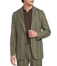Murano Seville Collection Classic Fit Stripe Suit Separates Jacket