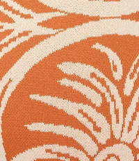 Murano Seville Collection Palm Print Jacquard 5.5#double; Inseam Shorts