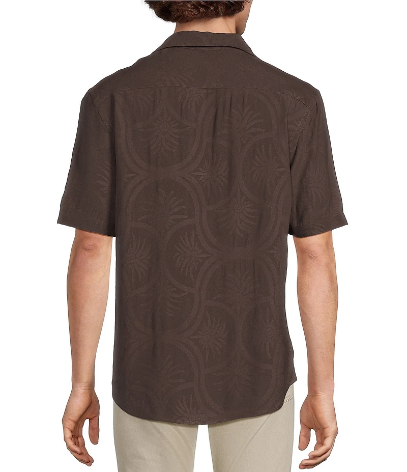 Murano Seville Collection Sheer Short Sleeve Popover Shirt