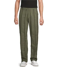 Murano Seville Collection Stripe Zac Fit Suit Separates Dress Pants