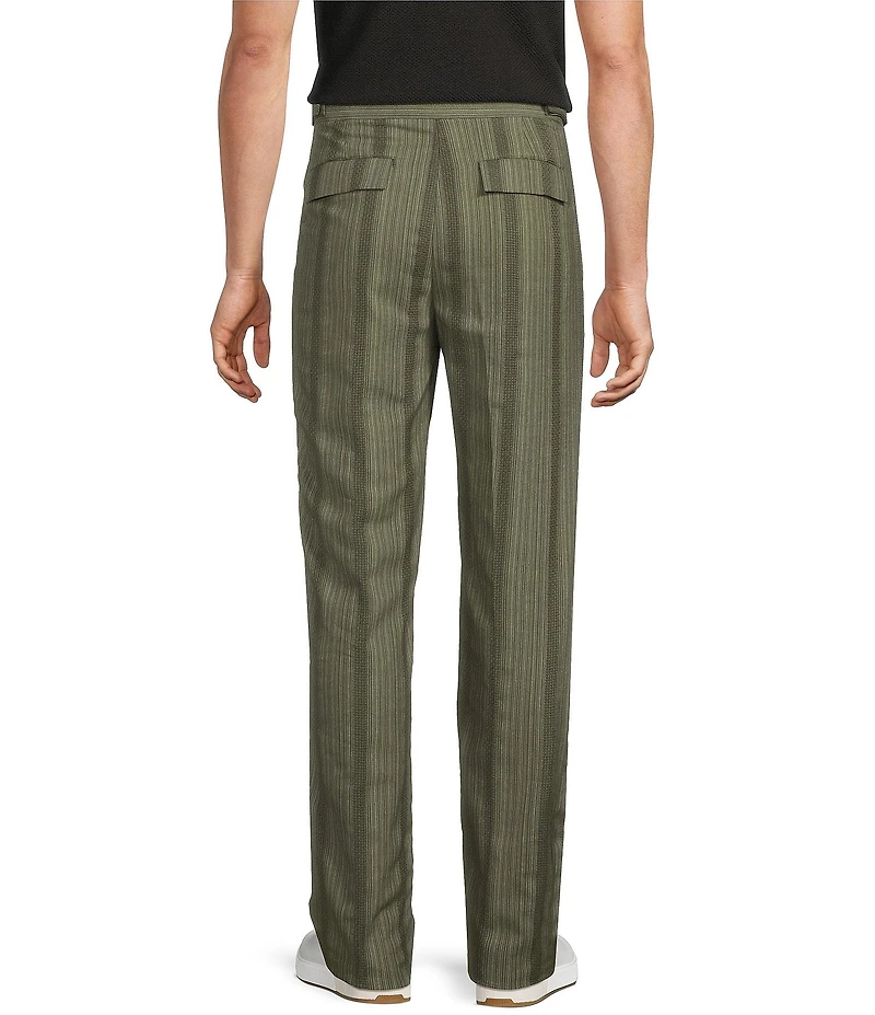 Murano Seville Collection Stripe Zac Fit Suit Separates Dress Pants