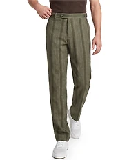 Murano Seville Collection Stripe Zac Fit Suit Separates Dress Pants