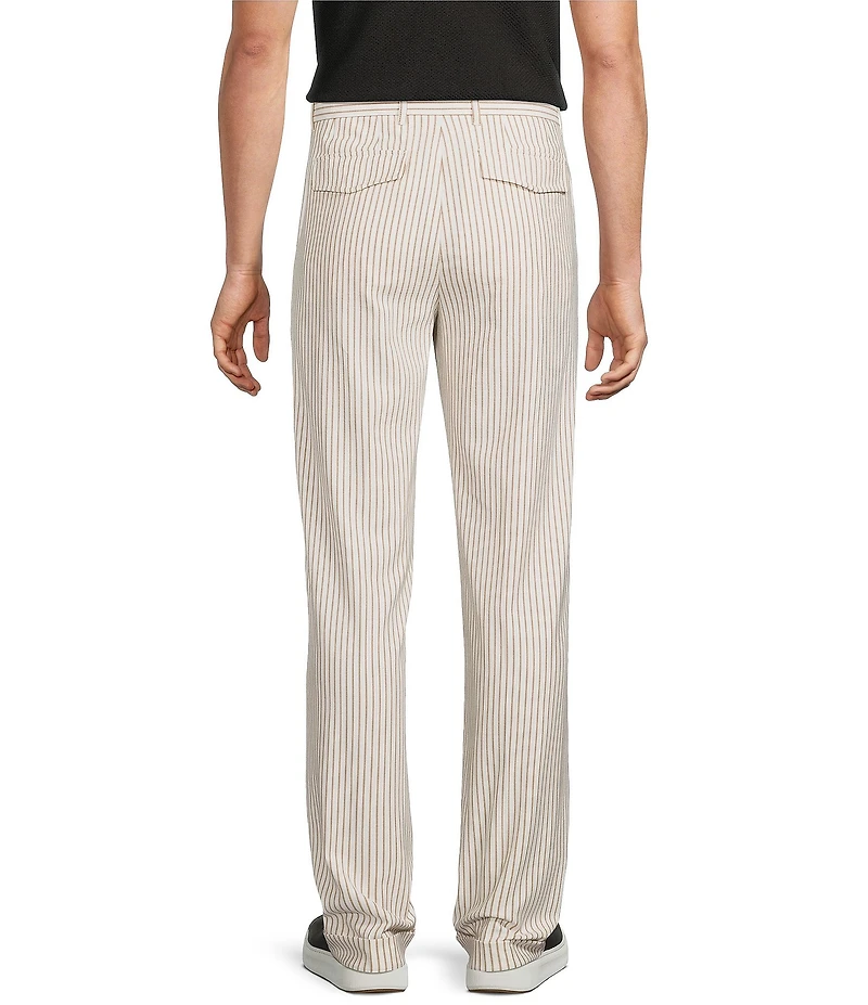 Murano Seville Collection Zac Fit Seersucker Suit Separates Dress Pants