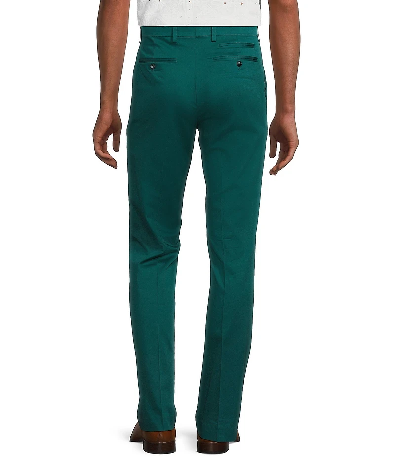 Murano Shape of Water Collection Alex Slim Fit Sateen Suit Separates Dress Pants